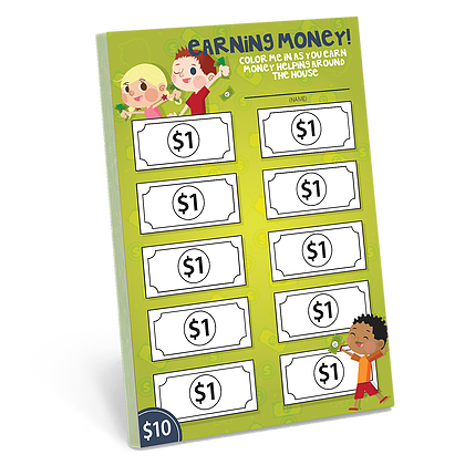 Creative Kids: Savings Notepad ($10 of savings per sheet)