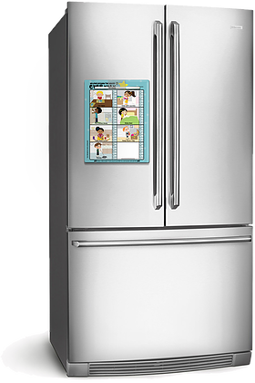 Creative Kids: Dry Erase Chore Chart Memo Board (Magnetic)