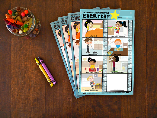 Creative Kids: Everyday Chore Chart Notepad