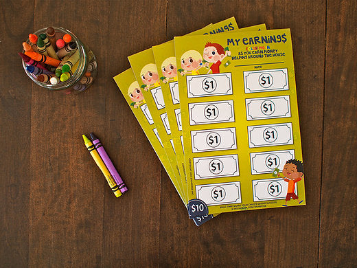 Creative Kids: Savings Notepad ($10 of savings per sheet)