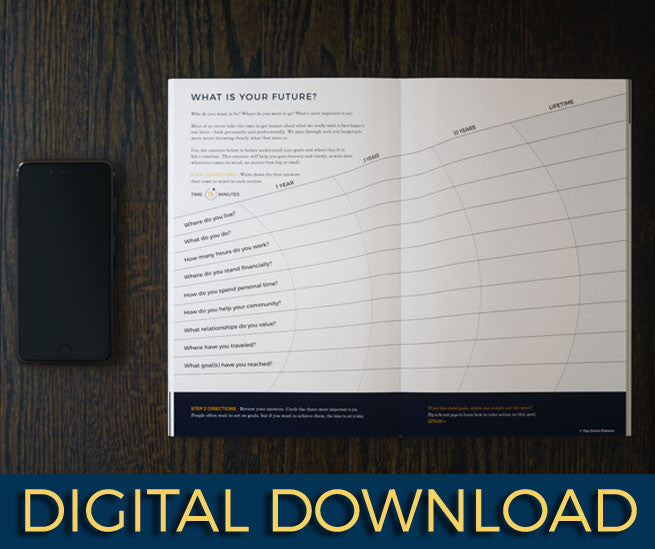 14-Month Top·Down Planner Digital Download: Goal Planner & Productivity Tool with Daily Agenda/Scheduler (283 Pages) ,  - Top·Down Planner, Top·Down Planner - 5